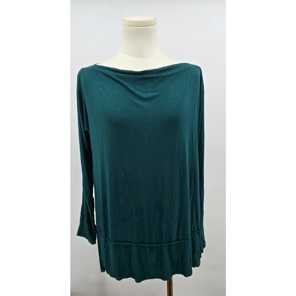 Free People We The Free Cowl Boat Neck Long Sleeve Luna Tunic Top